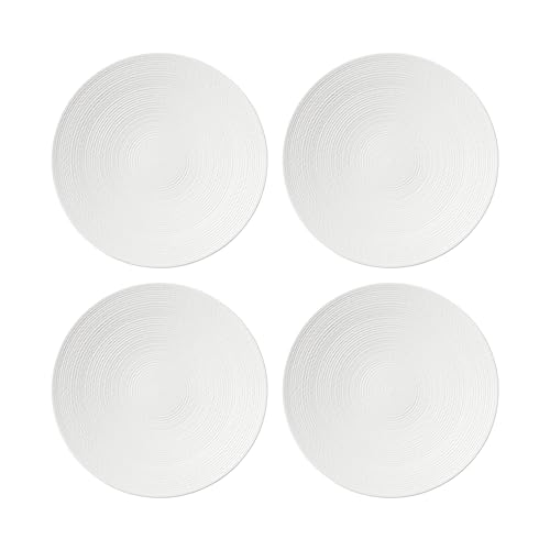 Lenox Lx Collective White Accent Plates, Set of 4, 4.35 LB