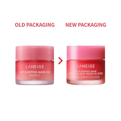 Image of Laneige Lip Sleeping Mask | Moisturizing Lip Treatment with Vitamin C + Shea Butter for Soft Hydrated Lips | Overnight Repair | Lip Balm For Dry Chapped Lips| Lasting Hydration