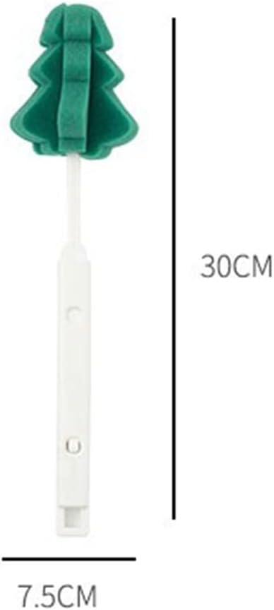 Cup Brush Long Handle Household Sponge Washing Bottle Retractable no Dead Corner Cleaning Cup Washer