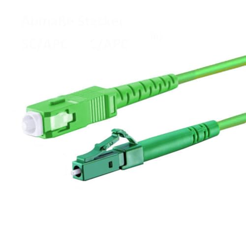Câble fibre optique G.657.A2 ultra flexible anti-courbure vert 30 m