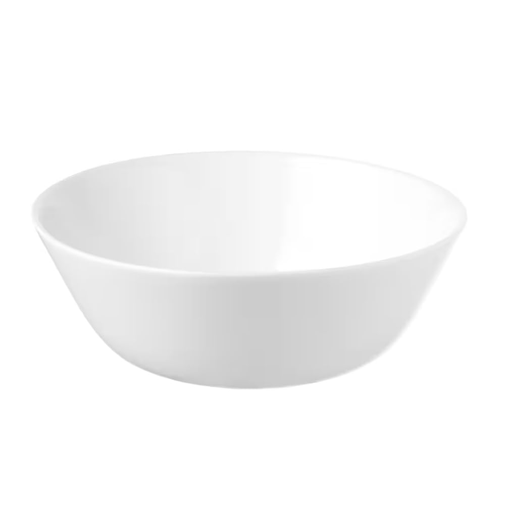 NT-STAR Small Bowls for Snacks|Dessert|Ice Cream|Salad|Fruit|Small Side Dishes, White,Tampered Glass, Set of 2 (11 CM)