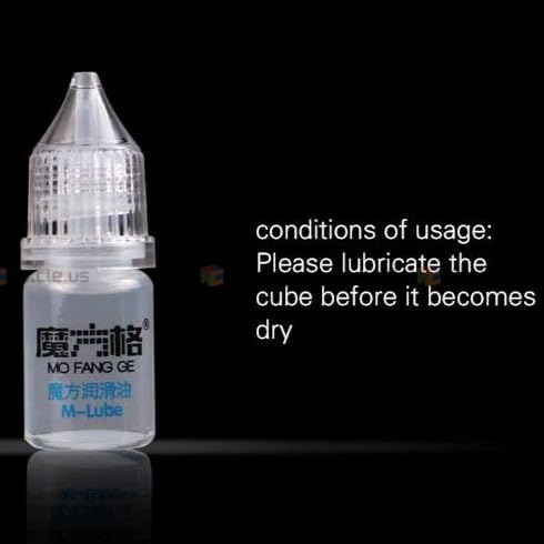 Image of QiYi M Lube 3ml - MoFangGe Medium-Low Viscosity Speed Cube Lubricant | Professional Cube for Smoother Turning, Reduced Friction & Long-Lasting Performance | Compact Bottle with Twist Cap