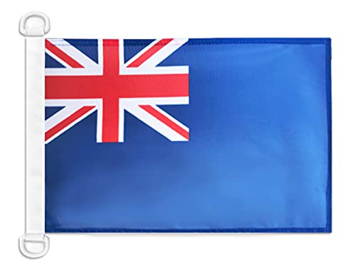 AZ FLAG Blue Ensign Nautical Flag 18'' x 12'', British ensigns flags 30 x 45 cm, Banner 12x18 in for boat — image 1
