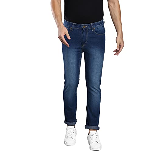 Image of Dennis Lingo Mens Light Slim Fit Mid Rise Denim Jeans