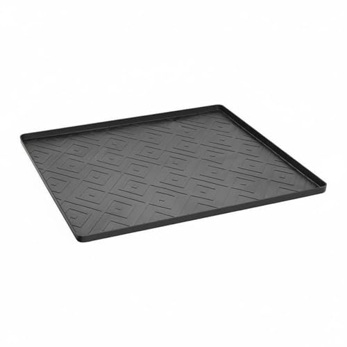 Tapis silicone utilitaire noir protection thermique plan de travail et cuisine