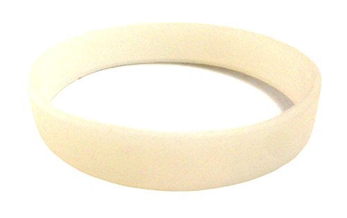 Image of TheAwristocrat 1 Dozen (12) Multi-Pack Blank Rubber Wristbands Silicone Bracelets - Select from a Variety of Colors