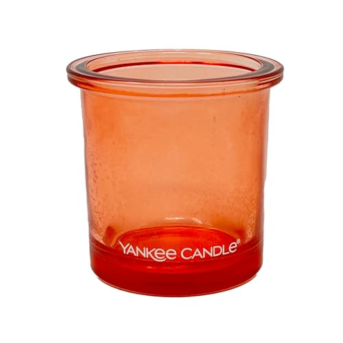 Yankee Candle Holder 100g - Glass Tealight Holder for Table Centerpiece | Wedding | Christmas | Birthday | Thanksgiving, Room Decor