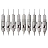 Guapa 50 Pieces D1R 1R 3R 5R 5F 7F Disposable Cartridge Needle Permanent Makeup Tattoo Needle For Liberty and Charmant Machine (Mixed Sizes)