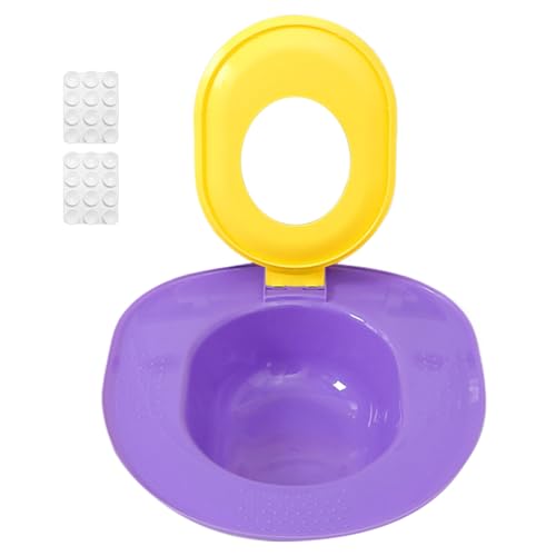 Entrenador de inodoro para gatos - Set de entrenamiento, orinal reutilizable | Entrena a tu gato de forma segura desmontable fácil de limpiar casa accesorios de viaje parte