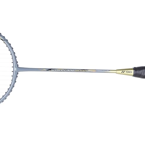 Image of YONEX Nanoflare 8000i Badminton Racquet (Grey Gold) Strung | G4 Grip | Full Cover