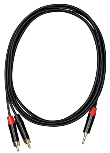 Câble RCA vers mini jack 5m CASCHA pour supprimer les grésillements audio