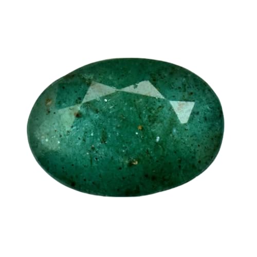 Émeraude naturelle ovale 13mm en vrac pour bague et création de bijoux faits main