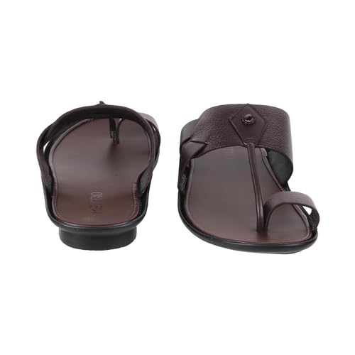 Image of Metro Men Synthetic Leather Chappal