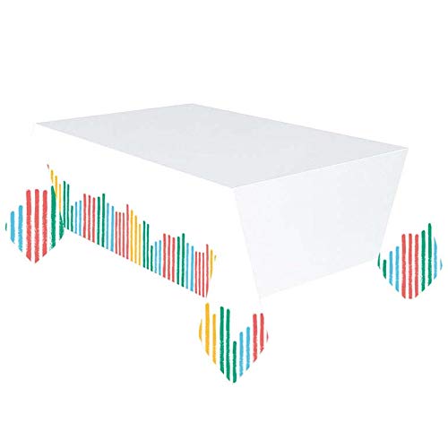 (PKT) 1 Always Sunny Paper Tablecover 1.8m x 1.2m