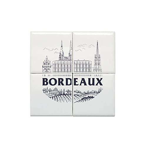 Carreaux céramique décoratifs idée cadeau originale amateur de vin et voyage
