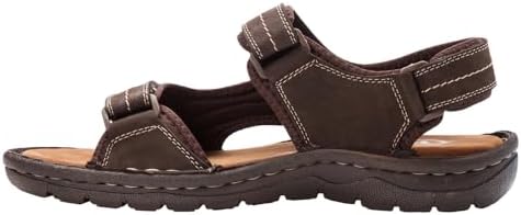 Propét mens Jordy Sandal, Coffee Bean, 8 US | Image 2