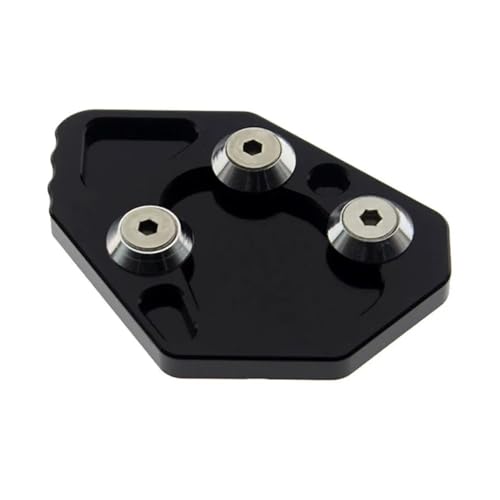 Plaque d'extension de béquille CNC en alu pour BMW K1200 et K1300 R/S