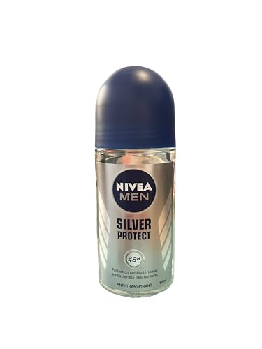 Déodorant Nivea Men Silver Protect lot 12 billes soin premium anti-traces