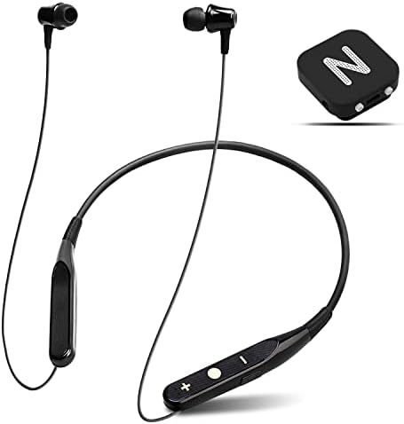 Neosonic Rechargeable Hearing Amplifier to Aid TV Watching, Wireless Neckband Headphones for Seniors & Adults, Conversation Assist Device with Remote Microphone Noise Cancelling - NW10