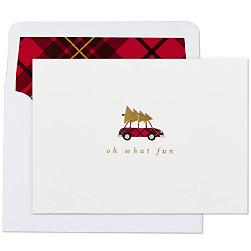 Hallmark Boxed Christmas Cards, Oh What Fun (10 Cards with Envelopes)