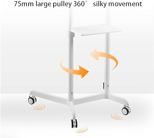 Soporte móvil para TV de piso para pantallas 37-70 pulgadas miniatura 4