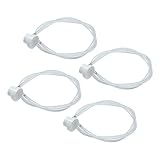 Aerosol Nozzles with 23 Inch Extension Hose, 4.5mm Auto Car Nozzle Film Fluid Paint Spray Can Nozzle with 360 Degree Extension Wand, H3C9 Car Body Repair Tool for Male Stem Spray Cans (4PCS)