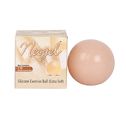 Image of ONYXNEO Neogel Silicon Exercise Ball for Hands, Extra Soft (Beige)