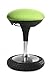 Topstar Sitness 20 ergonomiczny taboret do siedzenia, taboret do pracy, taboret biurowy z efektem kołysania, regulacja wysokości siedziska, obicie zielone jabłko
