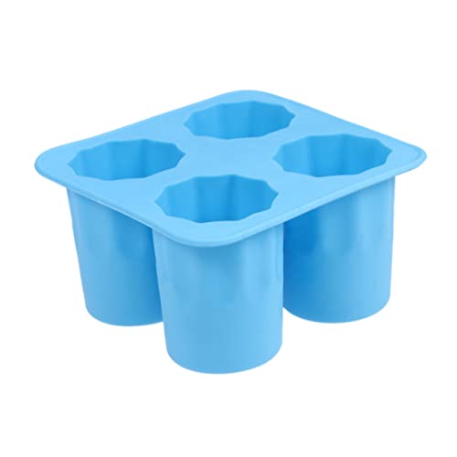 Molde de silicona para cubitos de hielo en forma de vaso 3 pcs miniatura 6