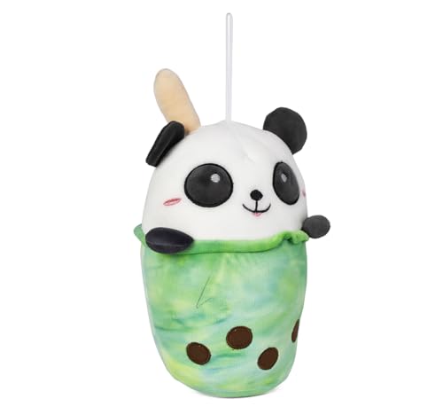 Image of Fuzzbuzz Boba Soft Toy - 22cm Plush Stuffed Animal for Toddlers 18M+ | Ultra-Soft Cuddly Toy for Boys & Girls | Adorable Baby Plushie Ideal for Snuggling & Gifting (Panda)