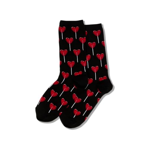 Image of Hot Sox Women's Novelty Geometric Pattern Crew