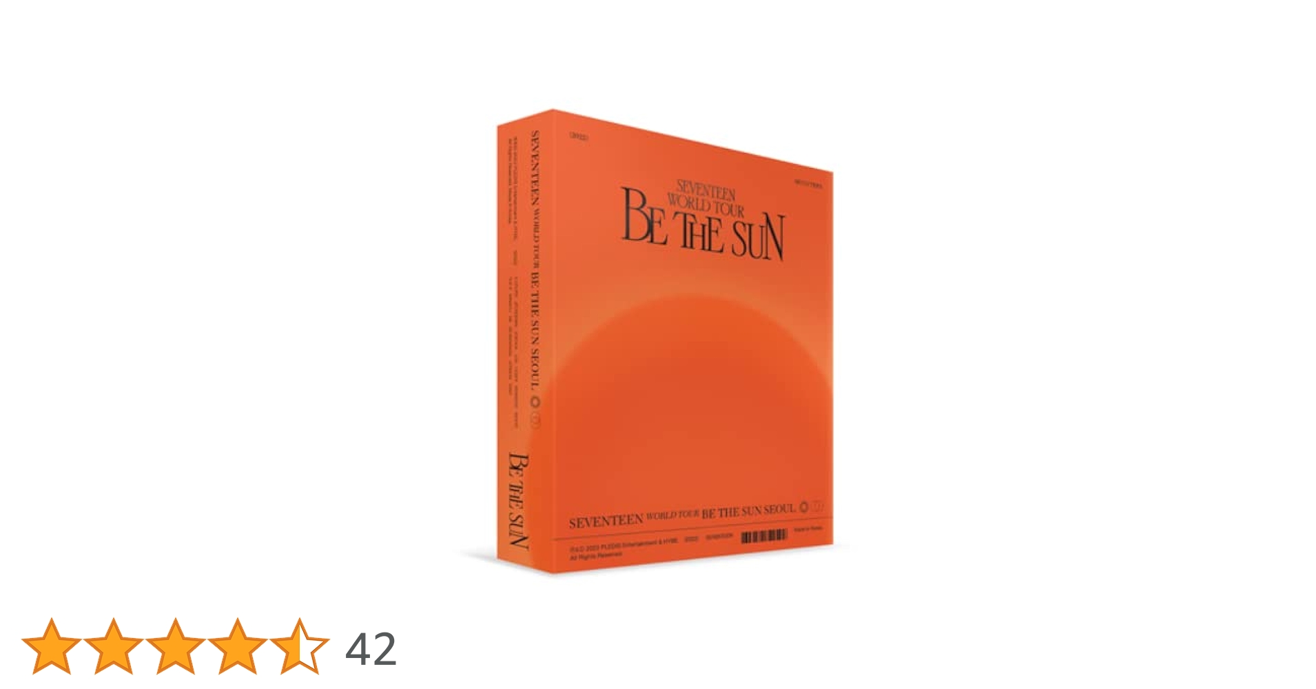 Amazon.co.jp: SEVENTEEN WORLD TOUR [BE THE SUN] - SEOUL DVD (DVD