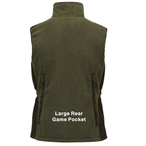 Full mundur Jagdweste Fleece Schießweste atmungsaktive Hundetrainerweste Outdoor-Weste mit mehreren Taschen Haustiertrainer für Herren