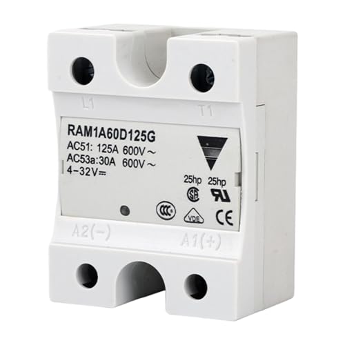 Relay RAM1A60D125G avec commutation au zéro de tension pour forte puissance 125A