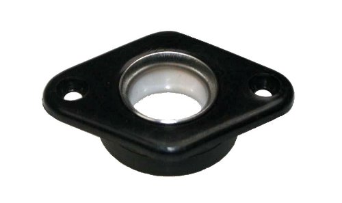 ARBO-INOX Decksdurchführung Öse Leitöse Nylon Edelstahl oval 20 mm Durchlass