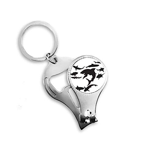 Pince à ongles requin Blue Ocean noir accessoire manucure original - 2