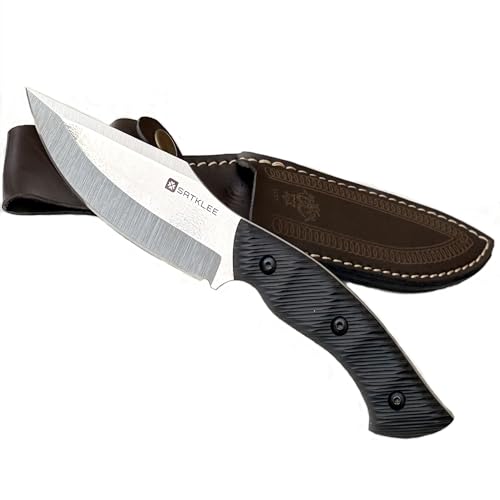 Generisch SRTKLEE J-5006 Gürtelmesser mit Lederscheide