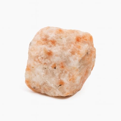 Pandiui23 100 grammes 1 pierre de soleil naturelle brute de 6 à 7 cm - Cristal naturel, pierre précieuse - Reiki chakras équilibre métaphysique - Pierre brute (pierre de soleil, 100 grammes)