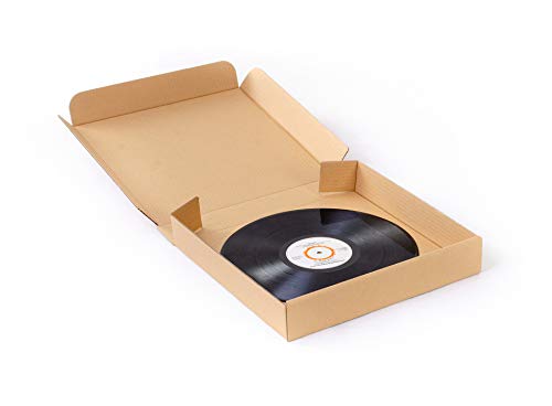 Imballaggio in cartone per dischi in vinile 330x330x60 mm Pacchetto in cartone Confezione regalo Spedizione Scatola robusta per dischi in vinile Confezione da 3 strati (40)