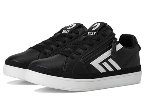 BILLY Footwear Mens Billy CS Low Top Black/White 9 W