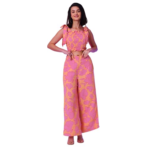 Image of Globus Women Co-Ord Set (3641584001 Multi Orange XS)
