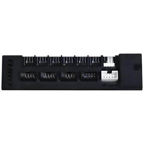 Lian Li EDGE HUB, 4x USB, 6x PWM - schwarz