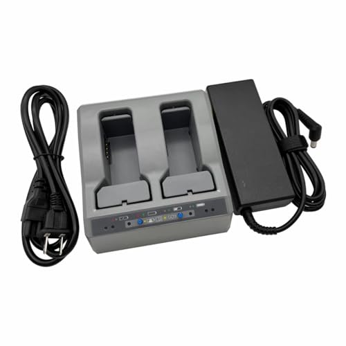 Dual Slot/Two Slots Charger for Trimble G.P.S S8/S6 R10 Battery