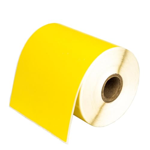 for 4x6 Color (4 x 6) Blue Direct Thermal Labels - 1 Core - (20) Rolls/250