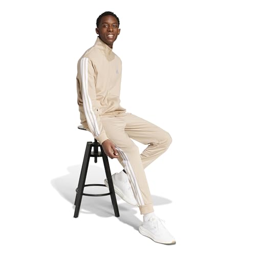 Image of adidas Mens Basic 3-stripes Tricot Track