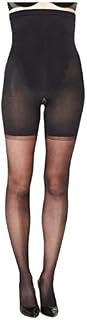 Spanx High-Waisted Sheer Black b
