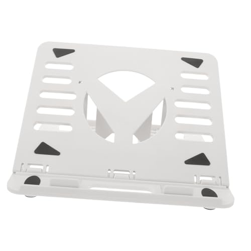 Mikikit Soporte De Elevación De La Computadora Titular De La Tableta Soporte Plegable para Computadora Portátil Soporte De Enfriamiento para Computadora Portátil El Plastico