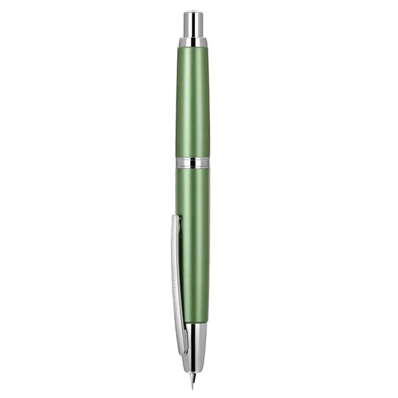 Stylos plume rétractables transparents à pointe EF en métal pour écrire sans taches au quotidien