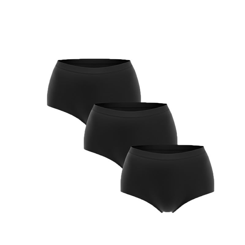 underneat Women Seamless Everyday High Waisted Stretchable Shaper Brief (Pack of 3)-picture-0