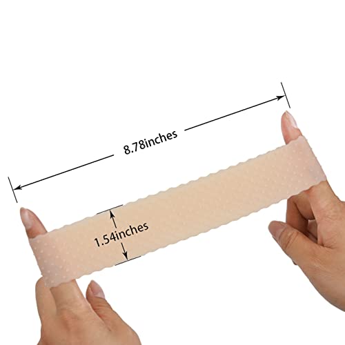 3 Pcs Silicone Wig Grip Band Non-slip Elastic Headband and 4 Pcs Wig Stocking Caps for Keeping Wigs Fix Accessories in Place (Mixing) - Image 2